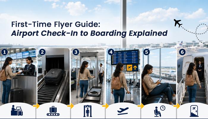 First-Time Flyer Guide: Airport Check-In to Boarding Explained