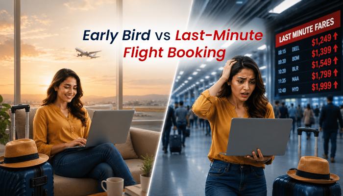 Early Bird vs Last Minute Flight Booking 